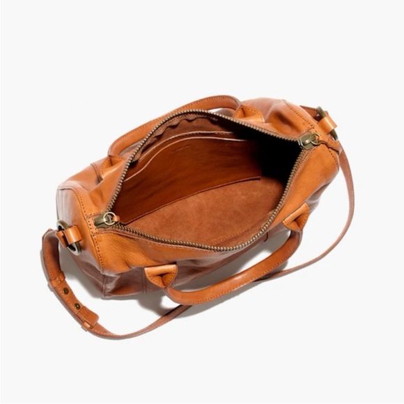 Madewell The Prague Satchel English Saddle - Picture 3 of 12